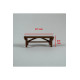 4 Adet Park Bahçe Oturma Bankı - 1/50 Ölçekli 1:50 2 cm - Figür, Maket, Minyatür