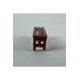 4 Adet Park Bahçe Oturma Bankı - 1/50 Ölçekli 1:50 2 cm - Figür, Maket, Minyatür