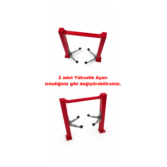 Arabalar için Minyatür Lift, Aksesuar, Platform 5,6 cm 1:64 Ölçek Maket