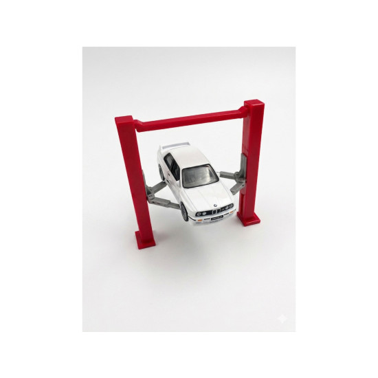 Arabalar için Minyatür Lift, Aksesuar, Platform 5,6 cm 1:64 Ölçek Maket