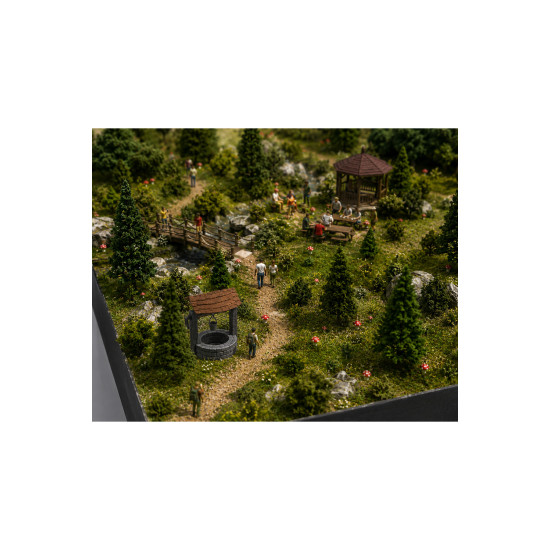 Minyatür Su Kuyusu - Teraryum İçin 4 cm 1:50 Ölçek Maket