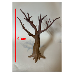6 Adet Minyatür Kuru Ağaç - Teraryum İçin 4 cm 1:50 Ölçek Maket