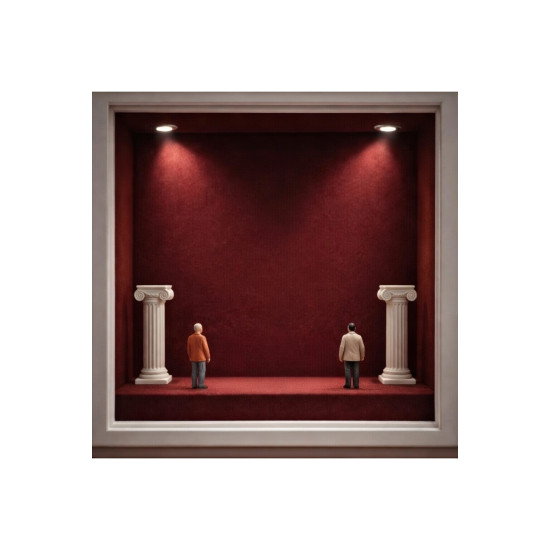2 adet Roma Sütunu - Teraryum ve Minyatür Müze için Figür - 1/50 Ölçekli 1:50 6 cm