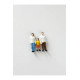 3 Adet Maket Insan Figür - Anne Baba ve Erkek Çocuk - Renkli - 1/50 Ölçekli 1:50 3-3,5cm