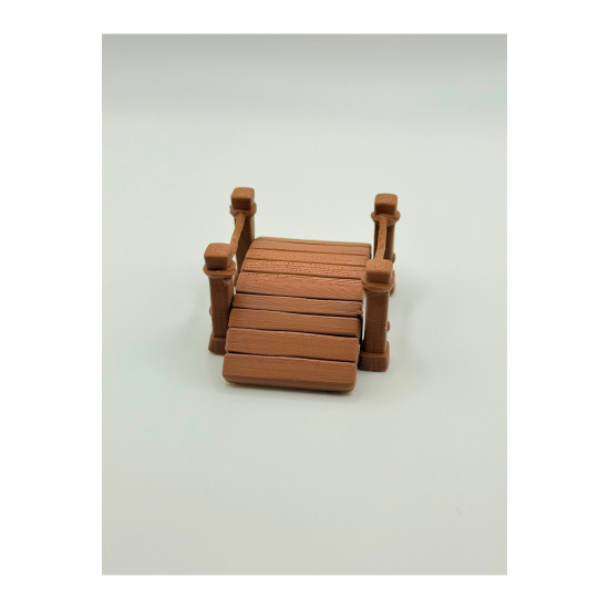1 Adet Köprü - Park, Bahçe ve Projelerde Kullanılabilir - 1/50 Ölçekli 1:50 - Figür, Maket, Minyatür