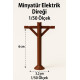 2 Adet Elektrik Direği - 1/50 Ölçekli 1:50 - Figür, Maket, Minyatür