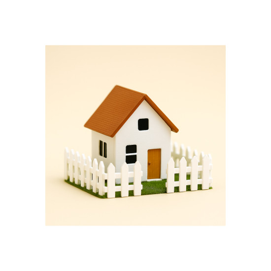 10 Adet Boyanabilir Bahçe Çiti - 1/50 Ölçekli 1:50 1.5 cm - Figür, Maket, Minyatür