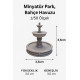 Park, Bahçe Havuzu - 1/50 Ölçekli 1:50 3,5 cm - Figür, Maket, Minyatür