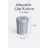 4 Adet Çöp Kutusu - Kovası - 1/50 Ölçekli 1:50 1,5 cm - Figür, Maket, Minyatür
