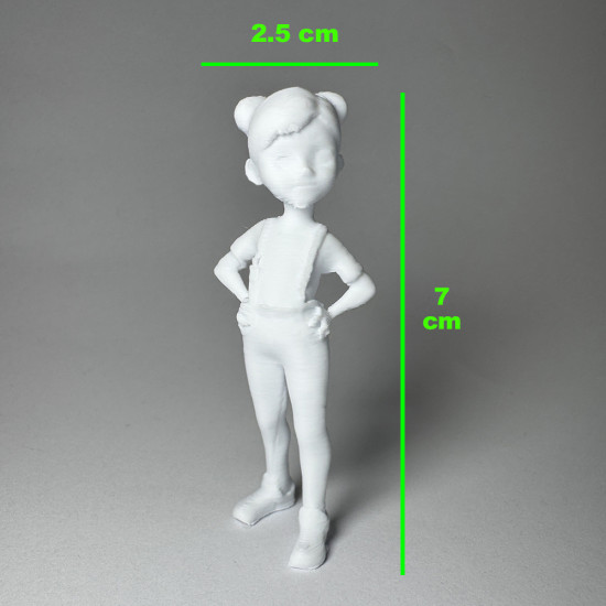 Aile Serisi 1 - Plastik Oyuncak Boyama Seti - Anne, Baba ve Kız Çocuk