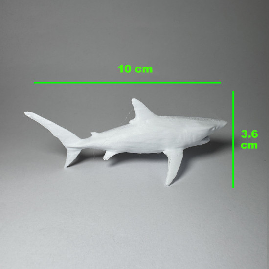 Deniz Hayvanları Serisi 1 - Plastik Oyuncak Boyama Seti - Balina, Yunus, Ahtapot, Köpek Balığı