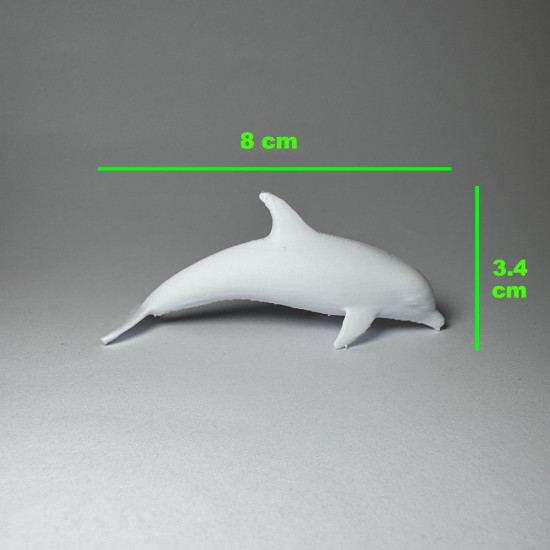 Deniz Hayvanları Serisi 1 - Plastik Oyuncak Boyama Seti - Balina, Yunus, Ahtapot, Köpek Balığı