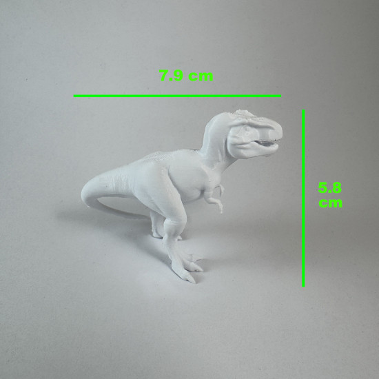 Dinozor Serisi 1 - Plastik Oyuncak Boyama Seti - T-rex, Triceratops, Velociraptor, Brachiosaurus