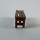 4 Adet Park Bahçe Oturma Bankı - 1/50 Ölçekli 1:50 2 cm - Figür, Maket, Minyatür