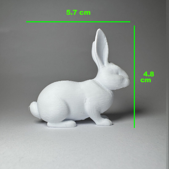 Sevimli Hayvanlar Serisi 1 - Plastik Oyuncak Boyama Seti - Sincap, Penguen, Zürafa, Tavşan